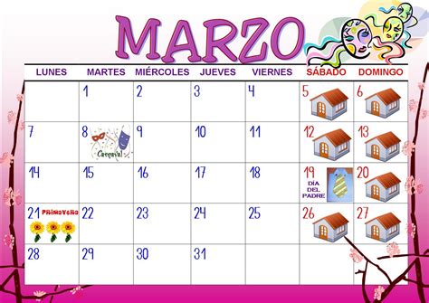 Mes De Marzo Calendario Calendario marzo 2023 en Word, Excel y PDF - Calendarpedia